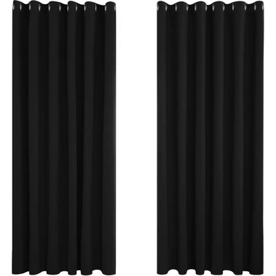Deconovo Cortinas Blackout 2 Peças 229x229 cm - Interior Deconovo Cortinas Blackout 2 Peças 229x229 cm - Interior