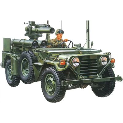 Tamiya 1/35 Armée US M151A2 Lance-missiles TOW Modèle Militaire Tamiya 1/35 Armée US M151A2 Lance-missiles TOW Modèle Militaire