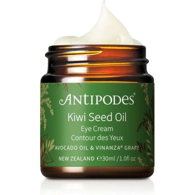 Antipodes Kiwi Samenöl Augencreme - Feuchtigkeitsversorgung, Vegan, 30ml Antipodes Kiwi Samenöl Augencreme - Feuchtigkeitsversorgung, Vegan, 30ml