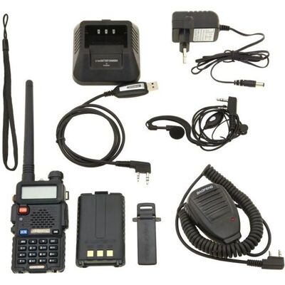 Baofeng UV-5R Radio Portable VHF/UHF - Talkie-Walkie - Publicité Baofeng UV-5R Radio Portable VHF/UHF - Talkie-Walkie - Publicité