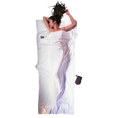 Cocoon TravelSheet Egyptian Cotton - white Cocoon TravelSheet Egyptian Cotton - white