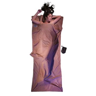 Cocoon TravelSheet Ägyptische Baumwolle - khaki braun Cocoon TravelSheet Ägyptische Baumwolle - khaki braun
