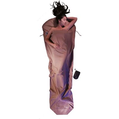 Cocoon MummyLiner Cotone Egiziano - marrone khaki Cocoon MummyLiner Cotone Egiziano - marrone khaki