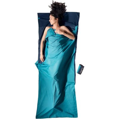 Cocoon TravelSheet Egyptian Cotton - Laguna Turquoise Cocoon TravelSheet Egyptian Cotton - Laguna Turquoise