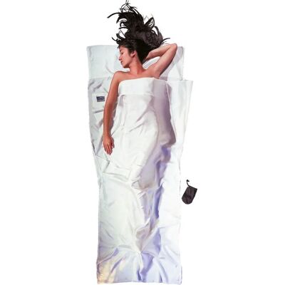 Cocoon Drap de voyage en soie (blanc) - Publicité Cocoon Drap de voyage en soie (blanc) - Publicité