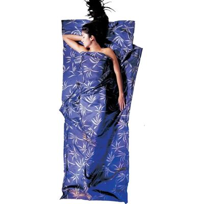 Cocoon Jedwabny pokrowiec podróżny niebieski 220 x 90 cm Cocoon Jedwabny pokrowiec podróżny niebieski 220 x 90 cm