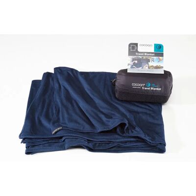 Cocoon CoolMax coperta da viaggio 140x180cm - Blu navy Cocoon CoolMax coperta da viaggio 140x180cm - Blu navy