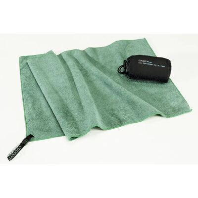 Cocoon Reisetuch XL - Mikrofaser, Frottee, Grün - 150x80cm Cocoon Reisetuch XL - Mikrofaser, Frottee, Grün - 150x80cm