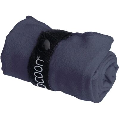 Serviette de voyage Cocoon TH11-M - Microfibre, Polyester, Bleu - Publicité Serviette de voyage Cocoon TH11-M - Microfibre, Polyester, Bleu - Publicité
