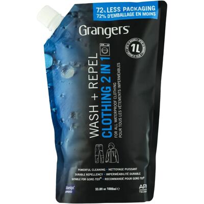Grangers Clothing Wash Repel - Water-repellent Outdoor Clothing Care Grangers Clothing Wash Repel - Water-repellent Outdoor Clothing Care