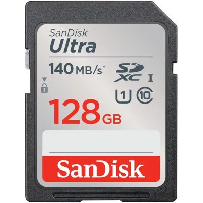 Sandisk - Ultra - 128GB - UHS-I - Minneskort Sandisk - Ultra - 128GB - UHS-I - Minneskort