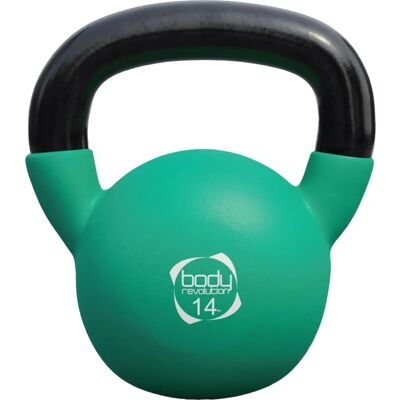 Body Revolution Neoprene Kettlebells - 14kg - Strength Training Equipment Body Revolution Neoprene Kettlebells - 14kg - Strength Training Equipment
