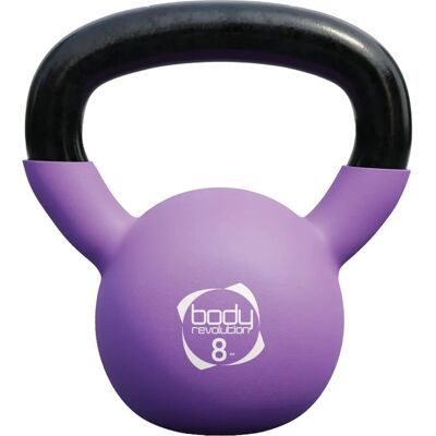 Body Revolution - 30065 - Kettlebells 8kg Violet - Violet(te) - Taille unique Body Revolution - 30065 - Kettlebells 8kg Violet - Violet(te) - Taille unique
