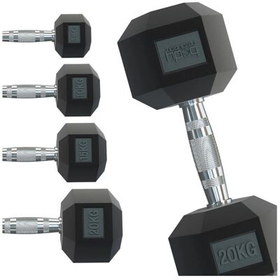 Body Revolution 30023 Hex Dumbbells - Strength & Muscle Building Equipment Body Revolution 30023 Hex Dumbbells - Strength & Muscle Building Equipment