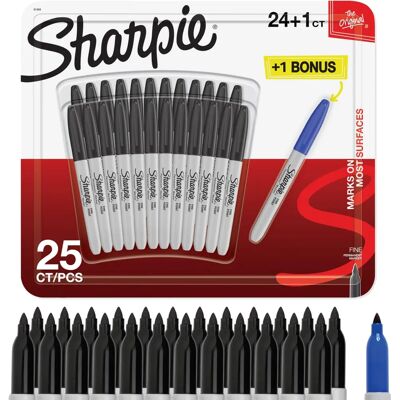 Sharpie Feinspitzen Permanentmarker - 24 Stück Sharpie Feinspitzen Permanentmarker - 24 Stück