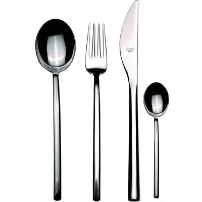 Set di posate in acciaio inossidabile Mepra Due 24 pezzi Set di posate in acciaio inossidabile Mepra Due 24 pezzi
