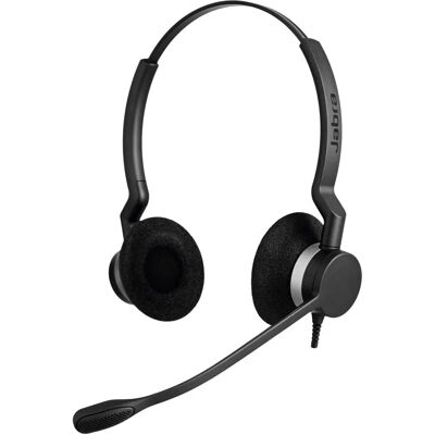 Jabra BIZ 2300 USB UC Duo - Binaurální sluchátka s mikrofonem Jabra BIZ 2300 USB UC Duo - Binaurální sluchátka s mikrofonem