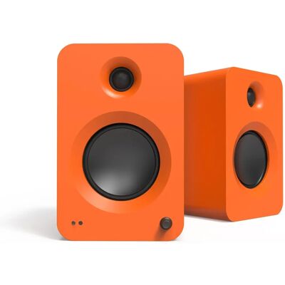 Kanto Audio 200W Powered Bookshelf Speakers - Orange - HDMI ARC, USB-C, Bluetooth 5.3 Kanto Audio 200W Powered Bookshelf Speakers - Orange - HDMI ARC, USB-C, Bluetooth 5.3