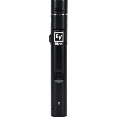 Electro Voice ND66 Microphone - Instrument Condenser Cardioid Electro Voice ND66 Microphone - Instrument Condenser Cardioid