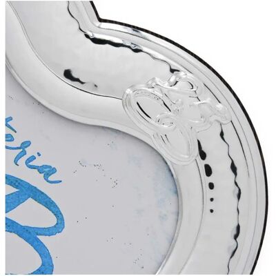 Argenteria Mb Silber Herz-Fotorahmen für 25. Hochzeitstag Argenteria Mb Silber Herz-Fotorahmen für 25. Hochzeitstag