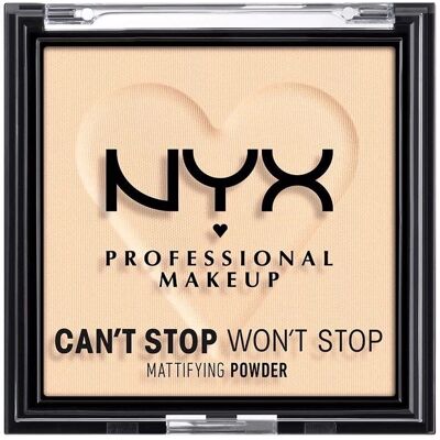 NYX Professional Makeup Can't Stop Won't Stop Mattifying Powder - Fair NYX Professional Makeup Can't Stop Won't Stop Mattifying Powder - Fair