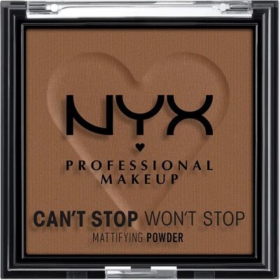 Nyx Professional Makeup Ei Pysty Lopettamaan, Ei Pysty Lopettamaan Mattava Pöly - Kompaktituote Nyx Professional Makeup Ei Pysty Lopettamaan, Ei Pysty Lopettamaan Mattava Pöly - Kompaktituote