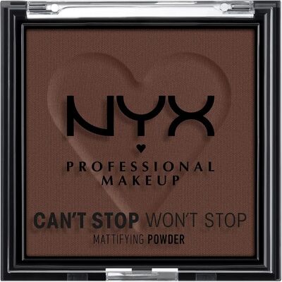NYX Professional Makeup Can't Stop Won't Stop Mattifying Pressed Powder - Pressed Powder NYX Professional Makeup Can't Stop Won't Stop Mattifying Pressed Powder - Pressed Powder