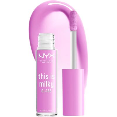 NYX This Is Milky Lip Gloss - Lilac Splash - Lip Gloss NYX This Is Milky Lip Gloss - Lilac Splash - Lip Gloss