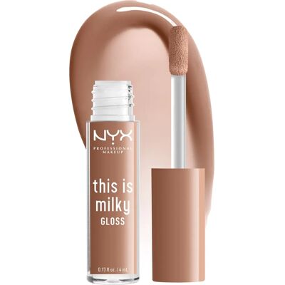 NYX This Is Milky Vegan Lip Gloss - Cookies & Milk - Lip Gloss NYX This Is Milky Vegan Lip Gloss - Cookies & Milk - Lip Gloss
