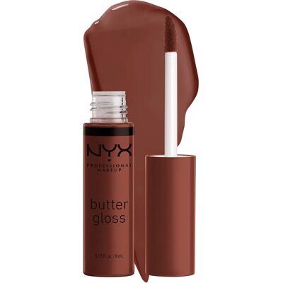 NYX Professional Makeup Butter Gloss Brownie Drip Lip Gloss - Lip Gloss NYX Professional Makeup Butter Gloss Brownie Drip Lip Gloss - Lip Gloss