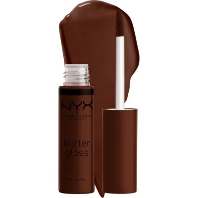 NYX Professionele Make-up Butter Gloss Bruine Suiker - Lipgloss NYX Professionele Make-up Butter Gloss Bruine Suiker - Lipgloss