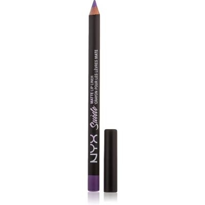 NYX Suede Matte Lip Liner - Violet - Lip Liner NYX Suede Matte Lip Liner - Violet - Lip Liner