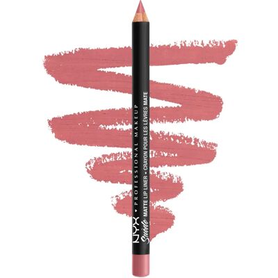 NYX Professional Makeup Suede Matte Lip Liner Shade 09 Tea & Cookies - Lip Liner NYX Professional Makeup Suede Matte Lip Liner Shade 09 Tea & Cookies - Lip Liner