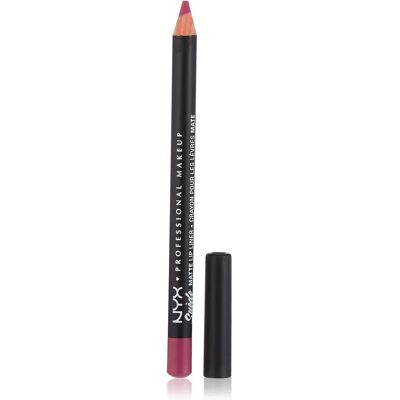 NYX Professional Makeup Suede Matte Lip Liner - Sao Paulo - Lip Pencil - Publicité NYX Professional Makeup Suede Matte Lip Liner - Sao Paulo - Lip Pencil - Publicité