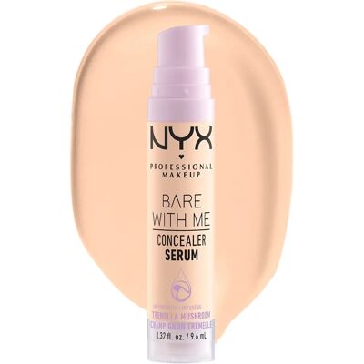NYX Professional Makeup Bare With Me Concealer Serum - Fair - Fuktighetsgivende, Middels Dekning NYX Professional Makeup Bare With Me Concealer Serum - Fair - Fuktighetsgivende, Middels Dekning