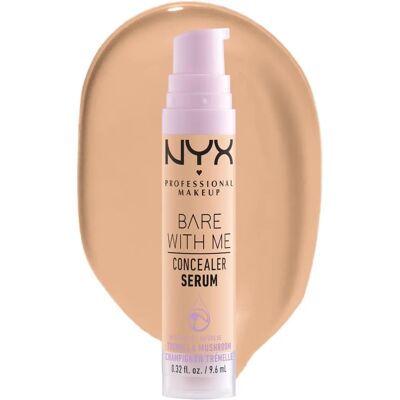 NYX Professional Makeup Bare With Me Concealer Serum - Hydrerende Concealer - Beige - 2-i-1 - Ansikt, Øyne & Kropp NYX Professional Makeup Bare With Me Concealer Serum - Hydrerende Concealer - Beige - 2-i-1 - Ansikt, Øyne & Kropp
