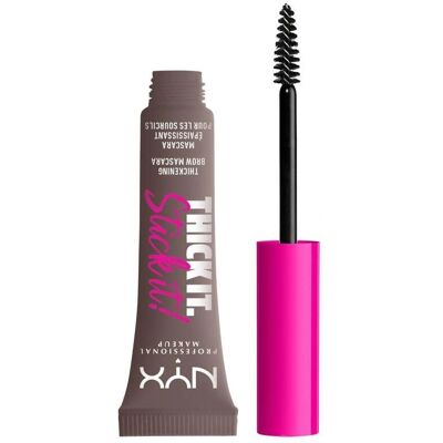 NYX Professional Makeup Thick It. Stick It! Brow Mascara - Brow Mascara, Cool Ash Brown - Unisex NYX Professional Makeup Thick It. Stick It! Brow Mascara - Brow Mascara, Cool Ash Brown - Unisex