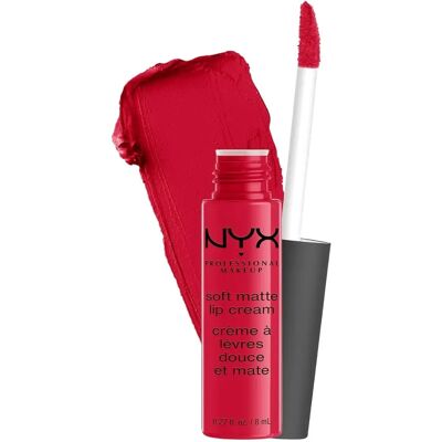 NYX Professional Makeup Soft Matte Lip Cream Lett - Leppestift - Amsterdam NYX Professional Makeup Soft Matte Lip Cream Lett - Leppestift - Amsterdam
