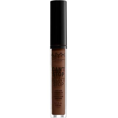 NYX Can't Stop Won't Stop Contour Concealer - Deep Walnut NYX Can't Stop Won't Stop Contour Concealer - Deep Walnut