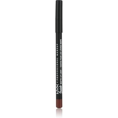 NYX Professional Makeup Suede Matte Lip Liner Cold Brew - Lippenkonturenstift NYX Professional Makeup Suede Matte Lip Liner Cold Brew - Lippenkonturenstift