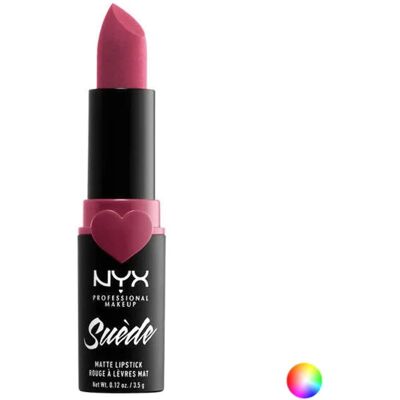 NYX Professional Makeup Suede Matte Lipstick - Huulipuna NYX Professional Makeup Suede Matte Lipstick - Huulipuna