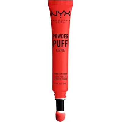 NYX Powder Puff Lippie - Rouge Crushing Hard - Publicité NYX Powder Puff Lippie - Rouge Crushing Hard - Publicité