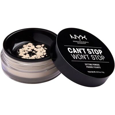 NYX Professional Makeup Nyx Professional Make Up Can't Stop Won't Stop Setting Powder - Light - Setting Powder NYX Professional Makeup Nyx Professional Make Up Can't Stop Won't Stop Setting Powder - Light - Setting Powder