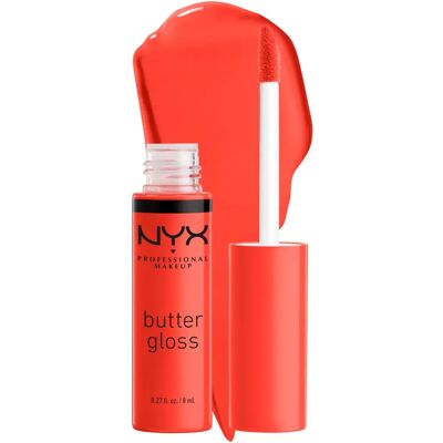 Gloss à lèvres NYX Butter Orange - Baume - Publicité Gloss à lèvres NYX Butter Orange - Baume - Publicité