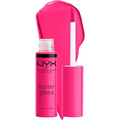 NYX PROFESSIONAL MAKEUP Butter Gloss - Hot Pink Gloss à Lèvres - Publicité NYX PROFESSIONAL MAKEUP Butter Gloss - Hot Pink Gloss à Lèvres - Publicité