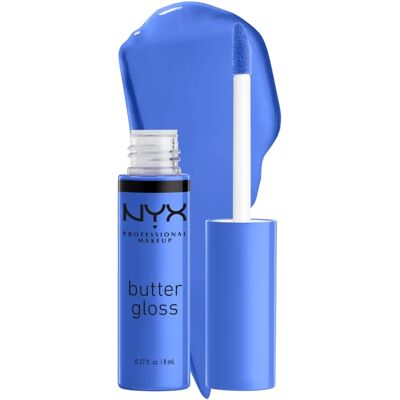NYX PROF. MAKEUP Butter Lip Gloss - Tarte aux myrtilles - Non collant, Brillance crémeuse - Publicité NYX PROF. MAKEUP Butter Lip Gloss - Tarte aux myrtilles - Non collant, Brillance crémeuse - Publicité