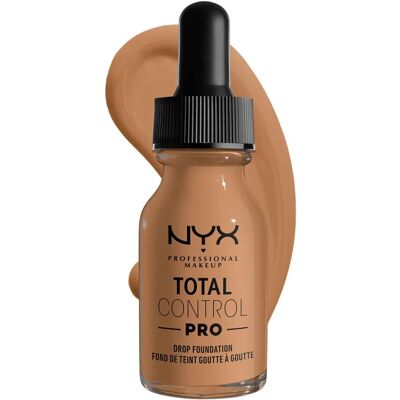 NYX Professional Makeup Total Control Pro Drop Foundation - Peau Vraie B - Publicité NYX Professional Makeup Total Control Pro Drop Foundation - Peau Vraie B - Publicité