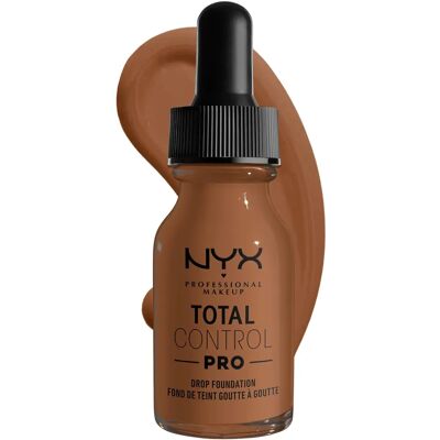 NYX Professional Makeup Nyx Total Control Pro Drop Foundation - Cappuccino - Fond de teint - Publicité NYX Professional Makeup Nyx Total Control Pro Drop Foundation - Cappuccino - Fond de teint - Publicité