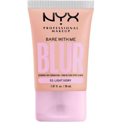 NYX Professional Makeup Bare With Me Blur Light Ivory - Fond de teint - Publicité NYX Professional Makeup Bare With Me Blur Light Ivory - Fond de teint - Publicité