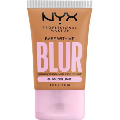 NYX Professional Makeup Bare With Me Blur Golden Light Foundation NYX Professional Makeup Bare With Me Blur Golden Light Foundation